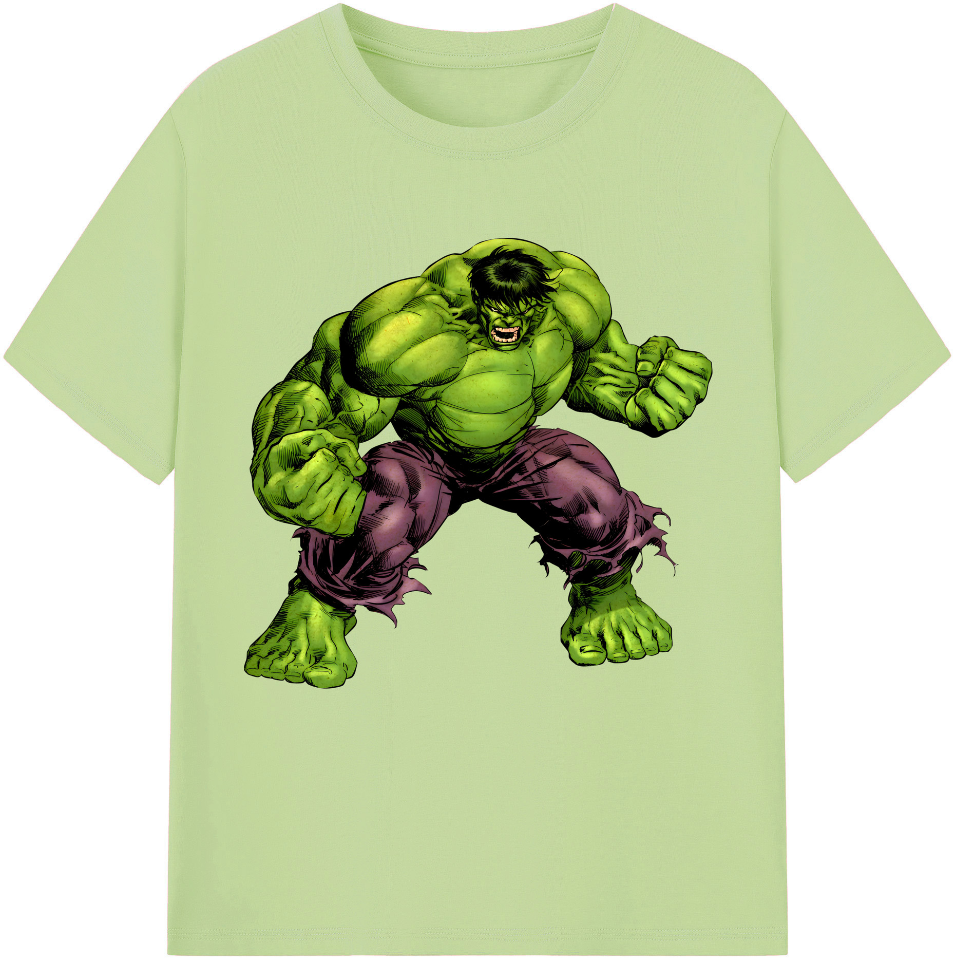 （画像用） アベンジャーズ The Avengers 綿100％半袖Tシャツ（フロントプリント）